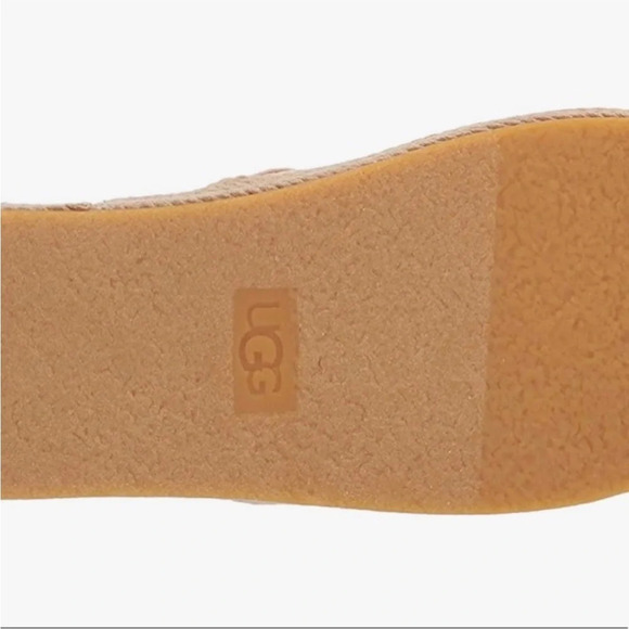 UGG Canvas espadrilles size 9.5 cream nwot - Picture 3 of 12